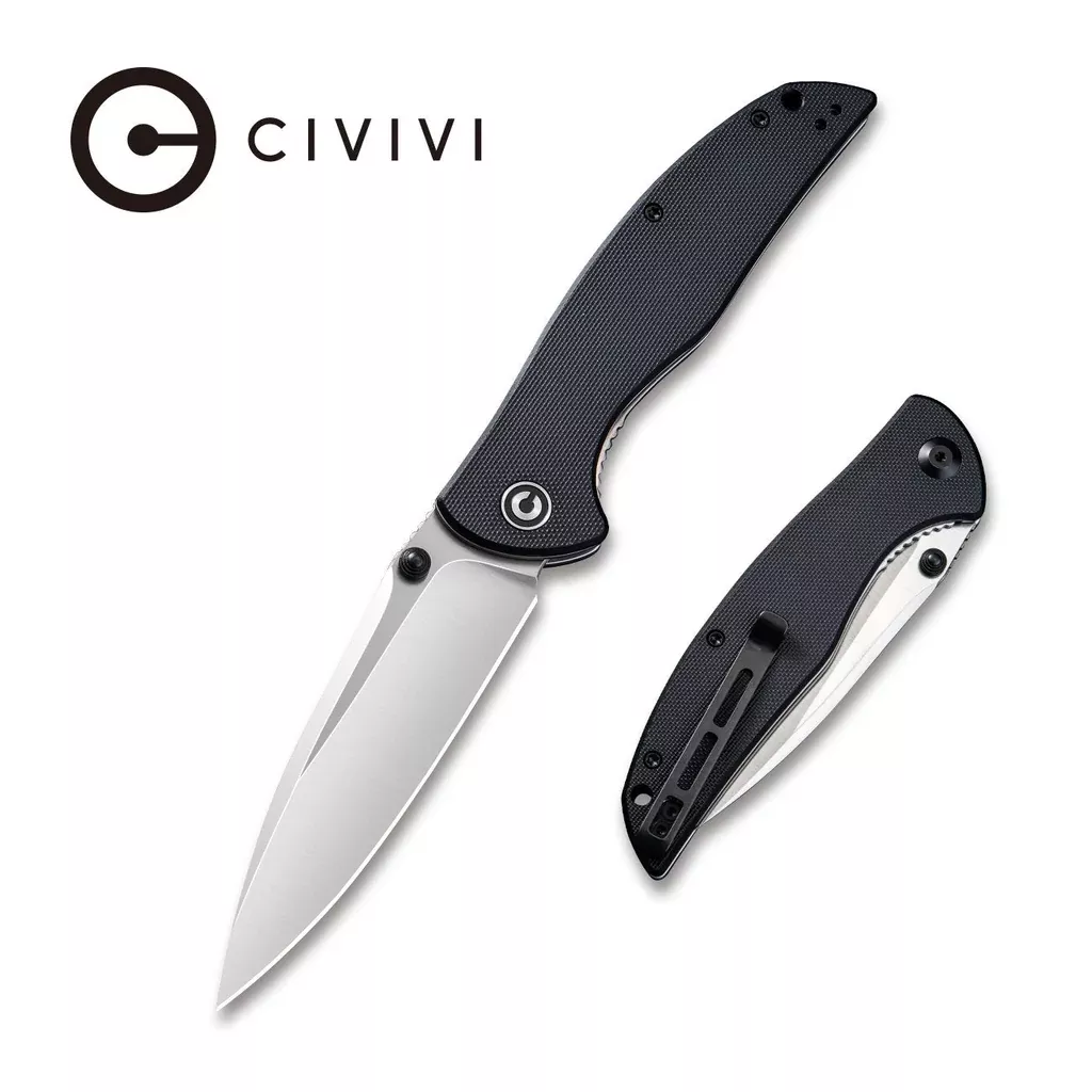 CIVIVI Governor Thumb Stud Knife G10 Handle (3.86″ D2 Blade) C911C
