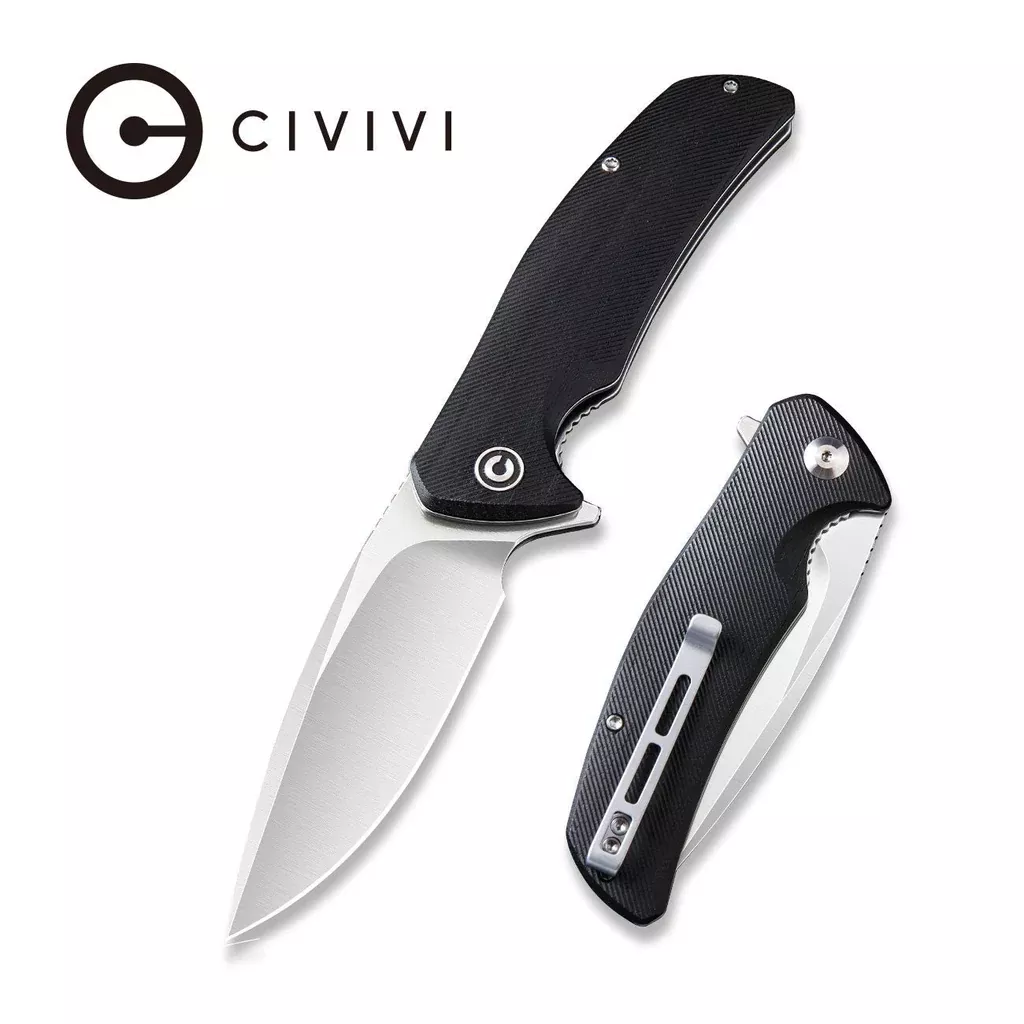 CIVIVI Incite Flipper Knife Wood Handle (3.7″ D2 Blade) C908E