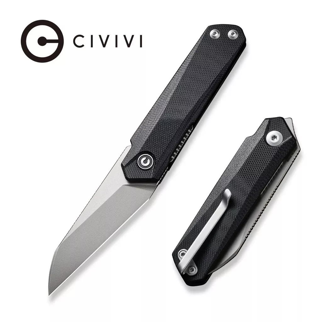 CIVIVI Ki-V Plus Front Flipper Knife G10 Handle (2.52″ Nitro-V Blade) C20005B-1