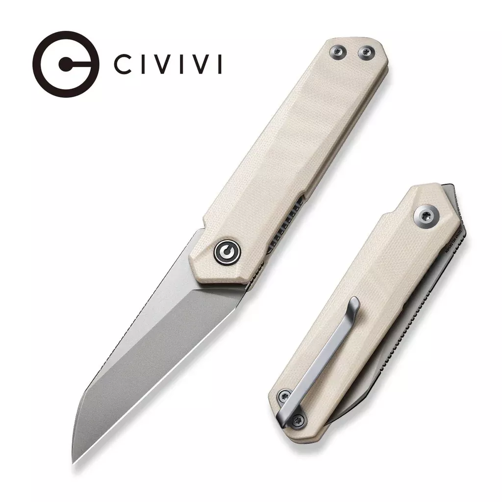 CIVIVI Ki-V Plus Front Flipper Knife G10 Handle (2.52″ Nitro-V Blade) C20005B-2