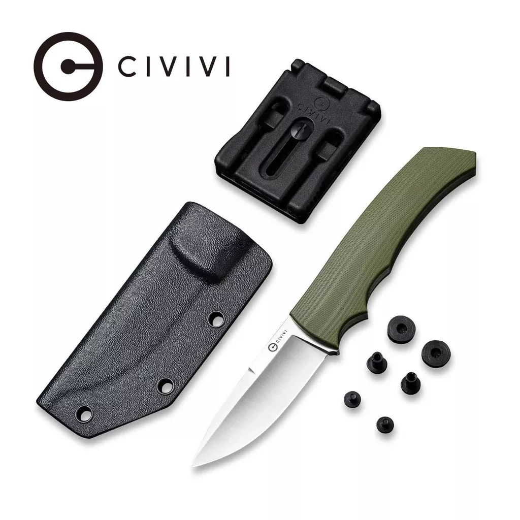 CIVIVI M2 Backup Fixed Blade Knife G10 Handle (3.09″ D2 Blade) C2016B
