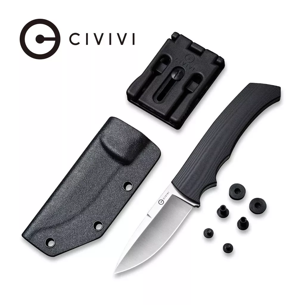 CIVIVI M2 Backup Fixed Blade Knife G10 Handle (3.09″ D2 Blade) C2016C