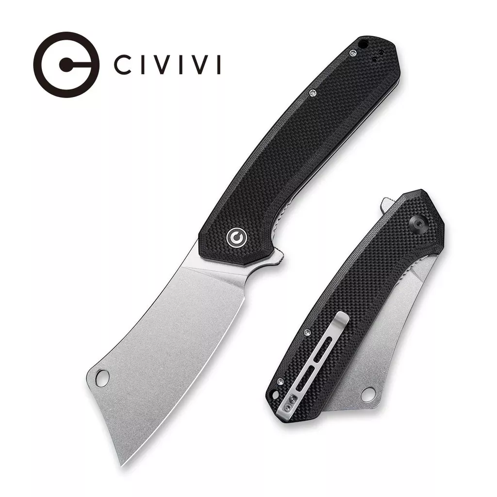 CIVIVI Mastodon Flipper Knife G10 Handle (3.83″ 9Cr18MoV Blade) C2012C