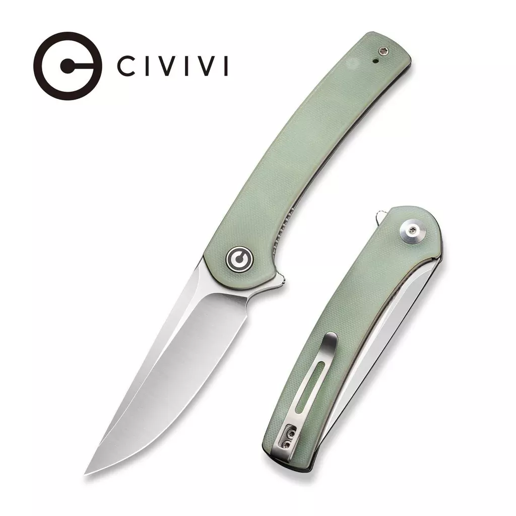 CIVIVI Mini Asticus Flipper Knife G10 Handle (3.25″ 10Cr15CoMoV Blade) C19026B-3