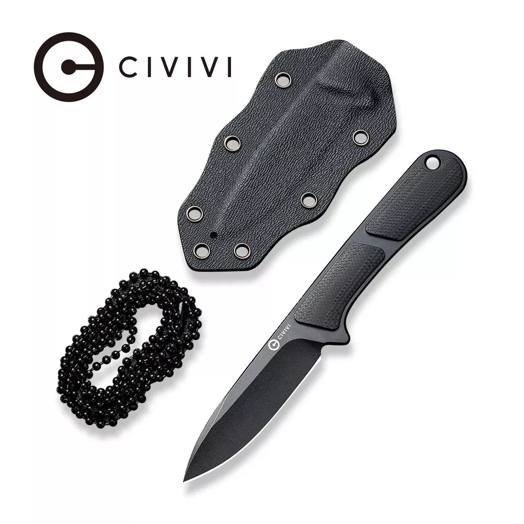 CIVIVI Mini Elementum Fixed Blade Knife G10 Handle (2.24″ Nitro-V Blade) C23010-1