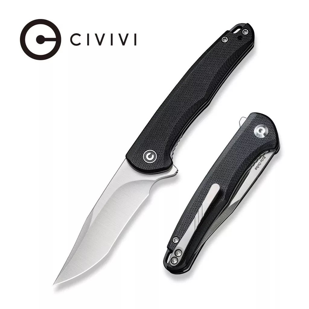 CIVIVI Mini Sandbar Flipper Knife G10 Handle (2.95″ Nitro-V Blade) C20011-1