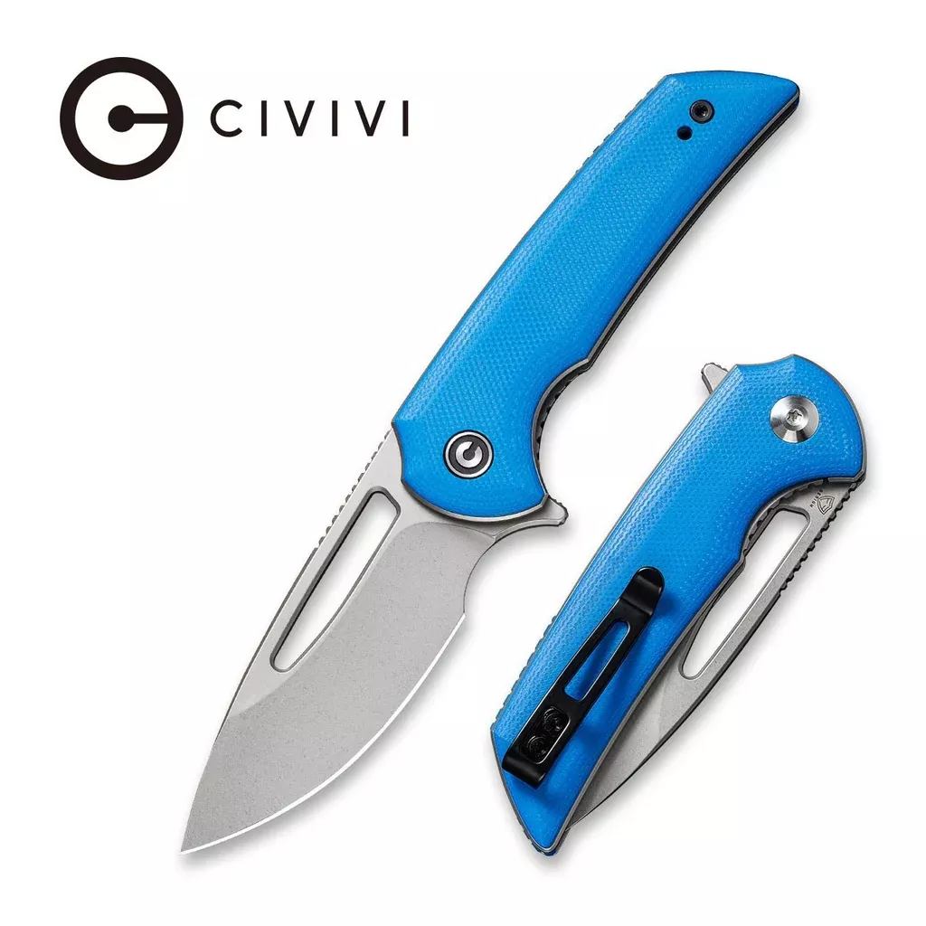 CIVIVI Odium Flipper & Thumb Hole Knife G10 Handle (2.65″ D2 Blade) C2010C
