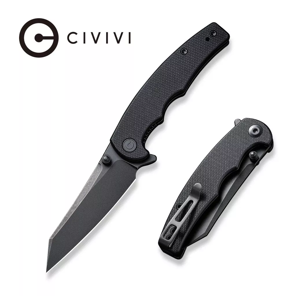 CIVIVI P87 Folder Flipper Knife G10 Handle (2.90″ Nitro-V Blade) C21043-1