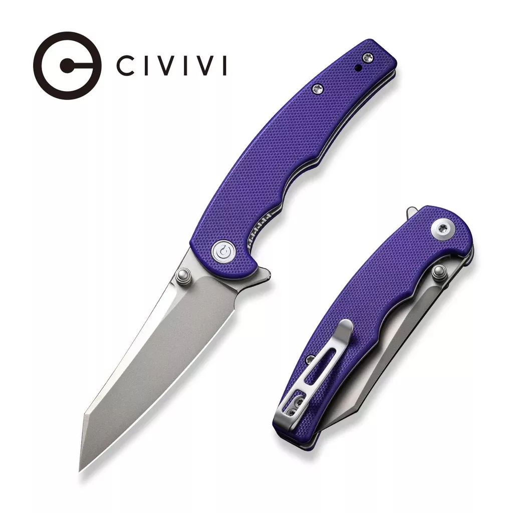 CIVIVI P87 Folder Flipper Knife G10 Handle (2.90″ Nitro-V Blade) C21043-2