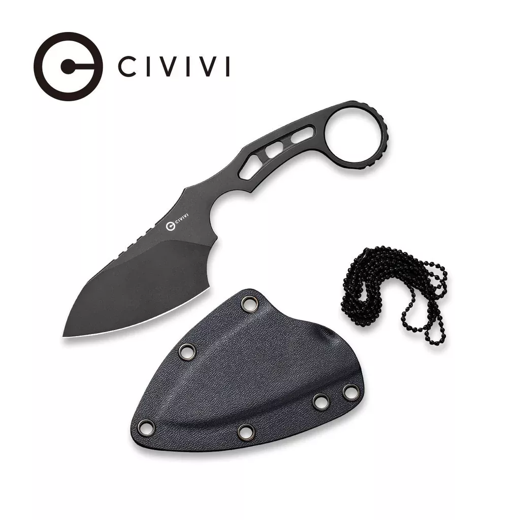 CIVIVI Planck Fixed Blade Knife (2.87″ D2 Blade) C2022B