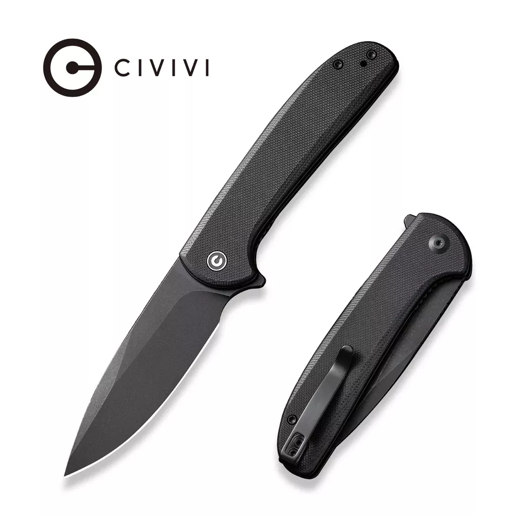 CIVIVI Primitrox Flipper Knife G10 Handle (3.48″ Nitro-V Blade) C23005A-2