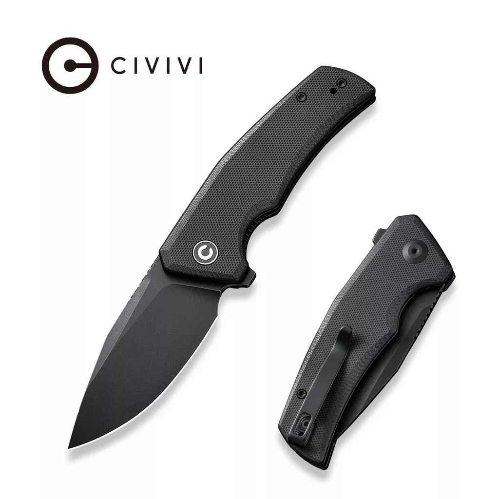 CIVIVI Regulatron Flipper Knife G10 Handle (2.98″ Nitro-V Blade) C23006-1