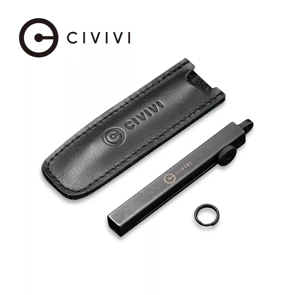 CIVIVI Tac-N-Tweeze Brass Handle (1.77″ Stainless Steel Tweezers) C19062B-A