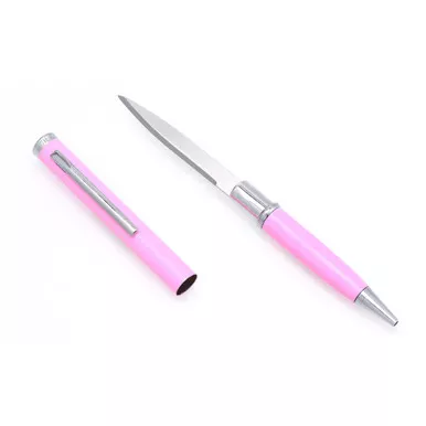 Cobratec Pen Knife Fixed Blade Pink