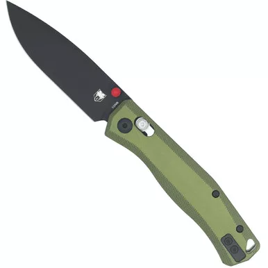 Cobratec Regent S35vn Knife Folding Blade Od Green