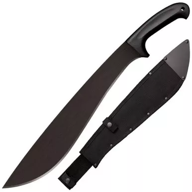 Cold Steel 97JMS Jungle Machete 16" 65Mn Steel Plain Edge Blade, Polypropylene Handle and Cor-Ex Sheath