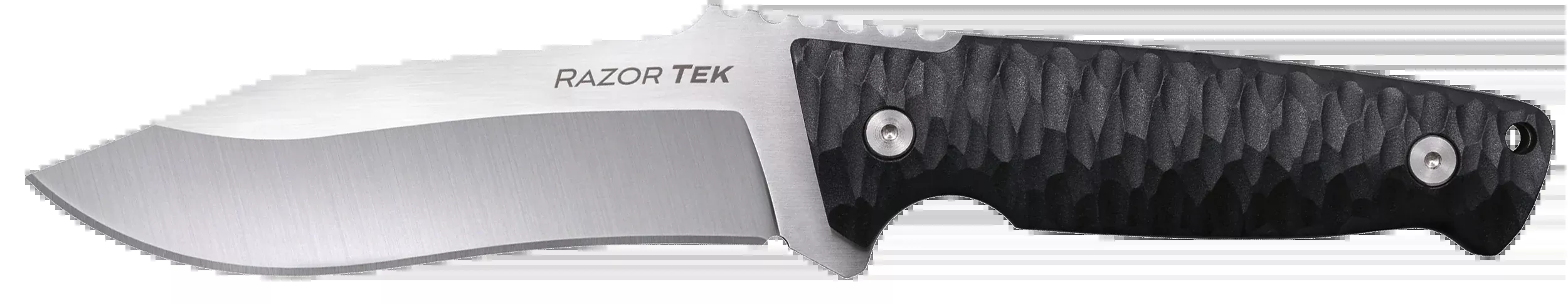 Cold Steel Razor Tek Fixed Blade Knife 5-inch, 4116 Stainless, Secure-Ex Sheath, Black GFN CSFX5RZR