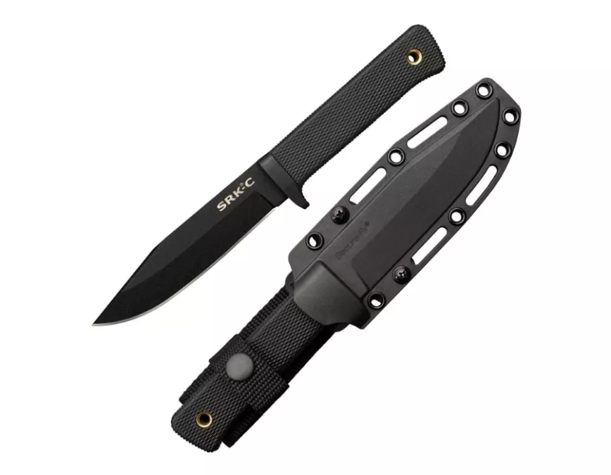 Cold Steel SRK Compact 9.5", Black, Ambidextrous, Fixed Blade