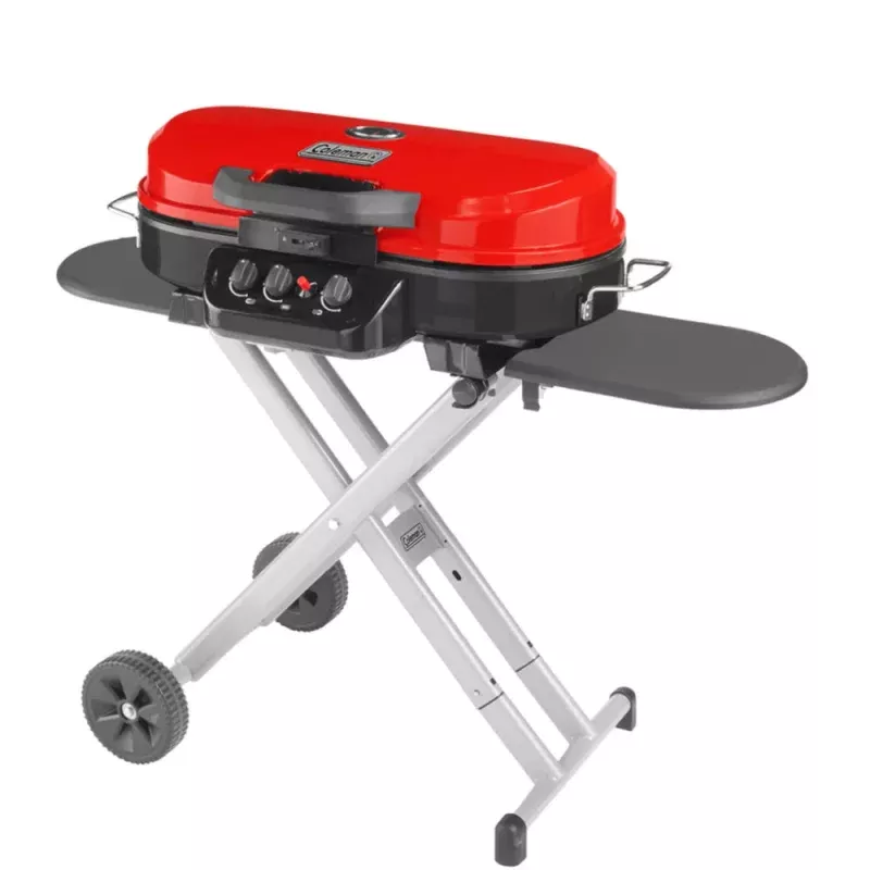 Coleman RoadTrip 285 Standup Propane Gas Grill – Red