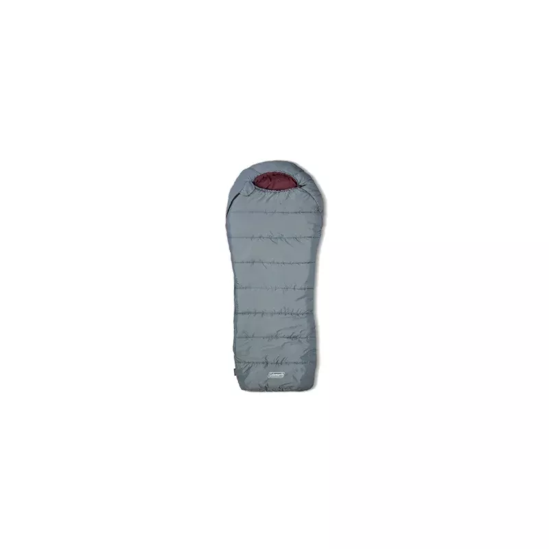 Coleman Tidelands Sleeping Bag 50 Degree Mummy Big Tall Grey