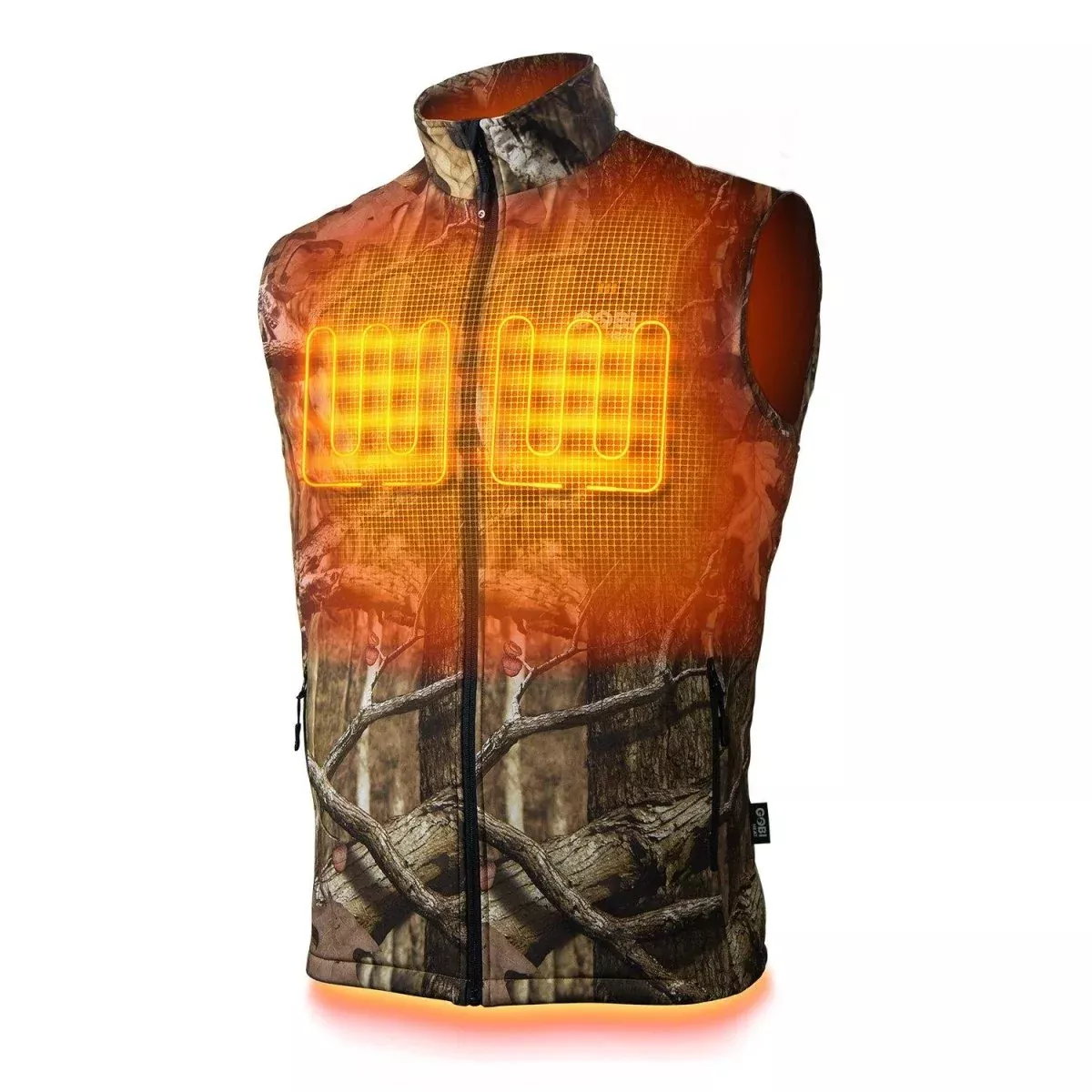 Colorado Men’s Heated Hunting Vest – Available in Mossy Oak and Real Tree