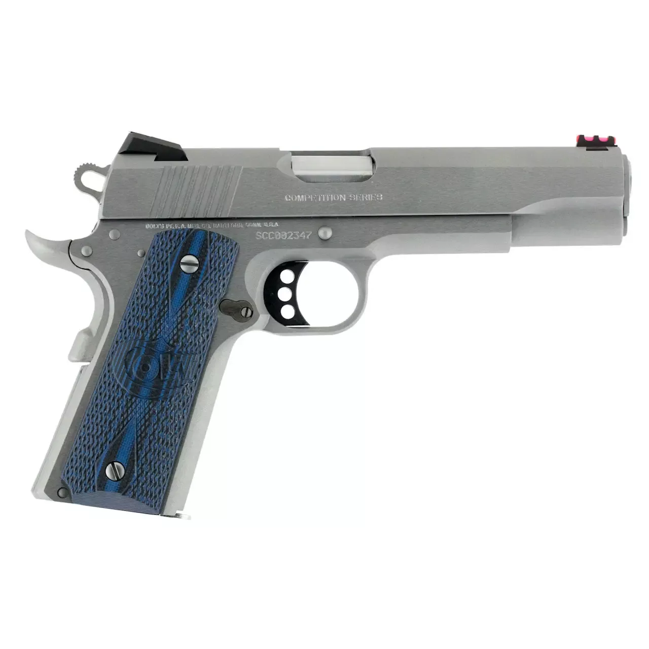Colt Competition SS Pistol 45ACP Stainless 5″