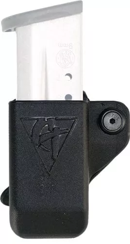 Comp-tac Single Mag Pouch Belt – Clip Lsc #19 Shield 9/40 Black