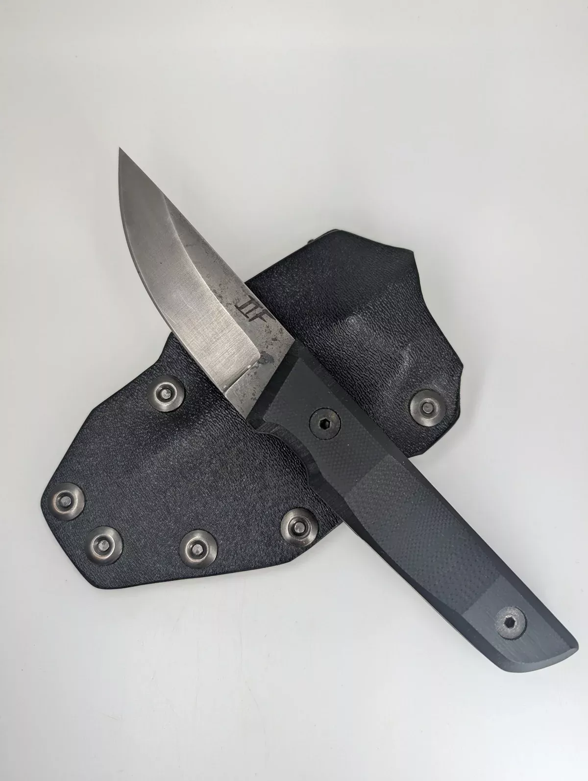 *Consignment* 2 Feathers x SEI Mini Workhorse Fixed Blade Knife