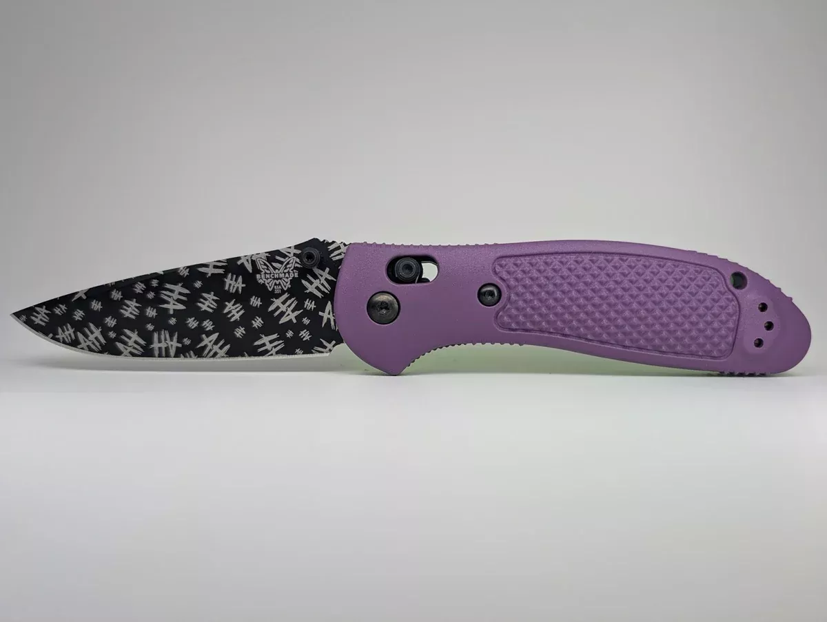 *Consignment* Benchmade Custom Griptilian “Joker” AXIS-LOK Folding Knife