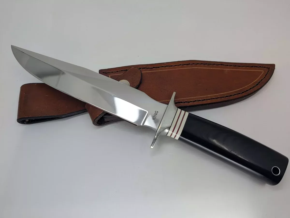 *Consignment* Bill King Custom Fixed Blade Knife w/ Sheath