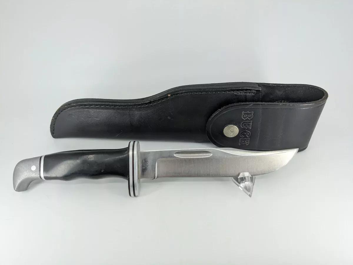 *Consignment* Buck 119 Special Fixed Blade Knife w/ Leather Sheath