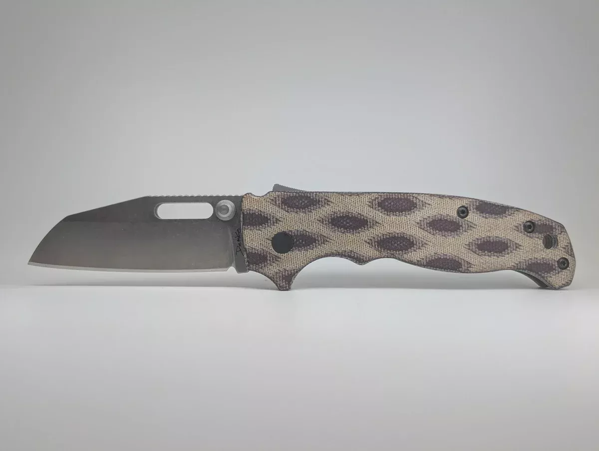 *Consignment* Demko AD20.5 Python Micarta SHARK-LOK Folding Knife