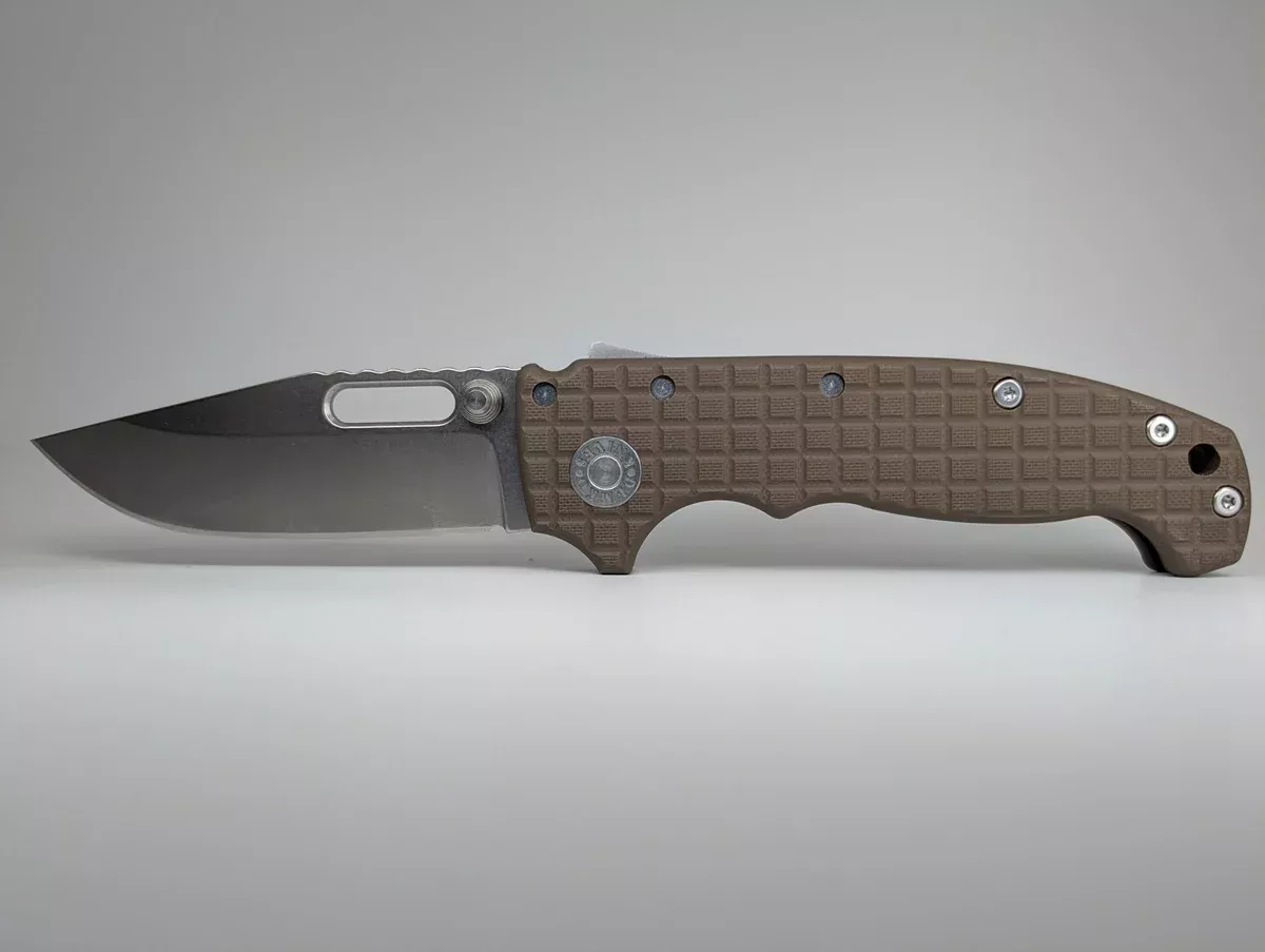 *Consignment* Demko MGAD20S CPM 20CV Clip Point Frag G10 Earth SHARK-LOK Folding Knife