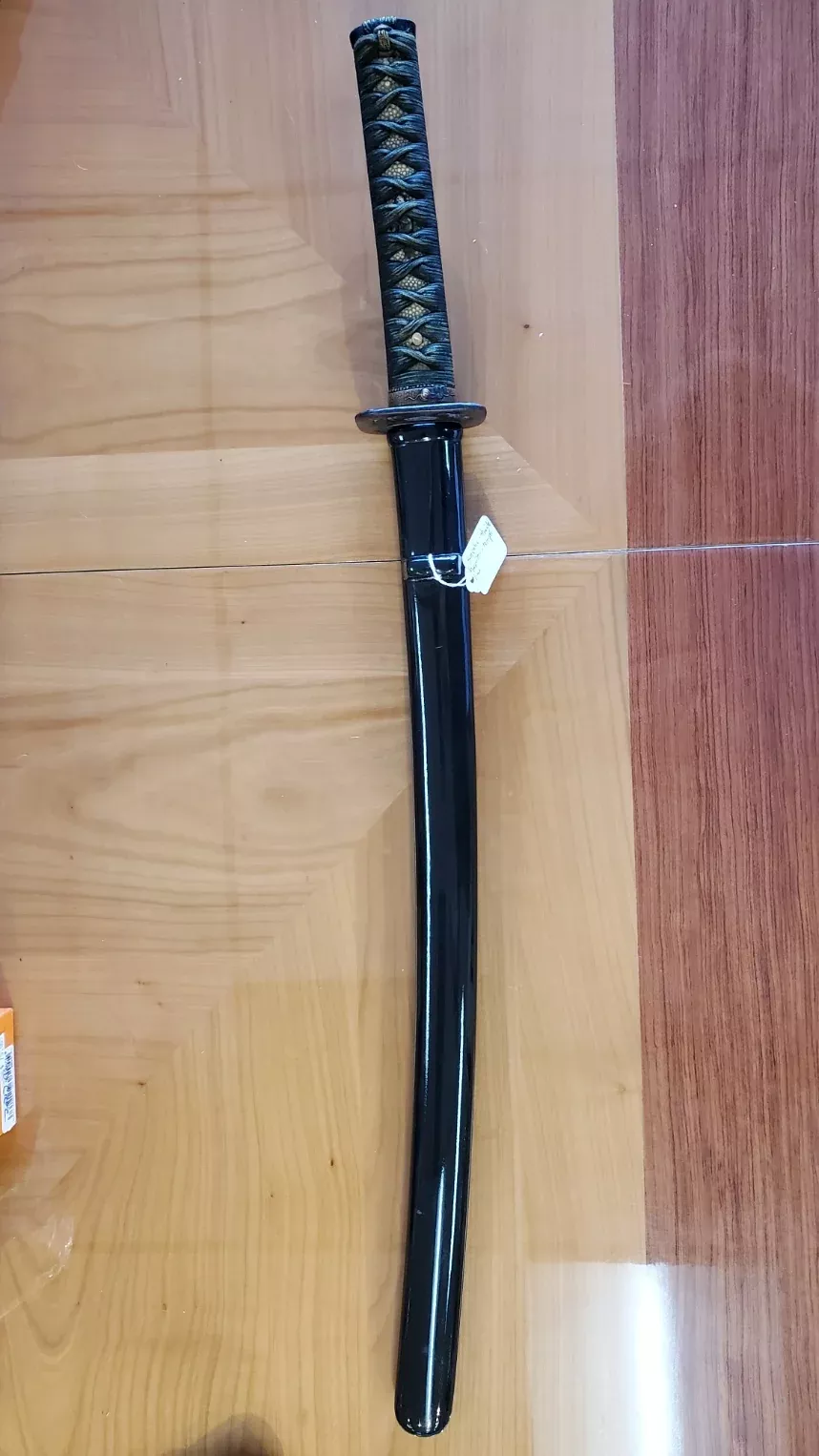 *Consignment* Edo Era 1600’s Japanese Wakizashi Katana Unsigned Blade Signed Tsuba