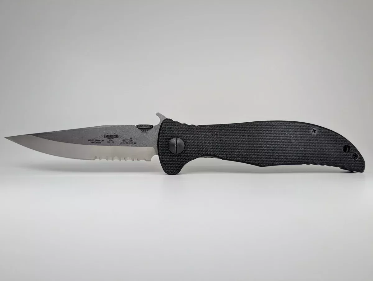 *Consignment* Emerson 0652 Gentleman Jim Linerlock Folding Knife