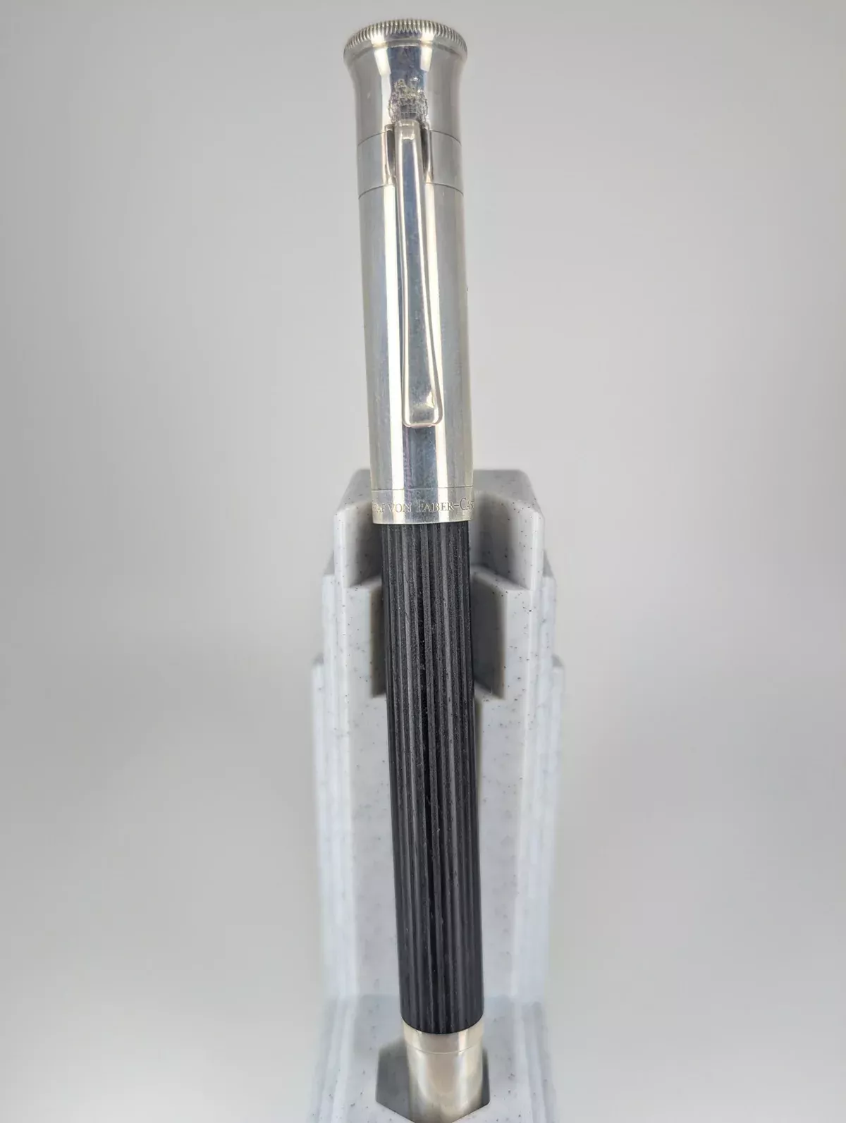 *Consignment* Graf Von Faber-Castell Ebony Wood Rollerball Pen