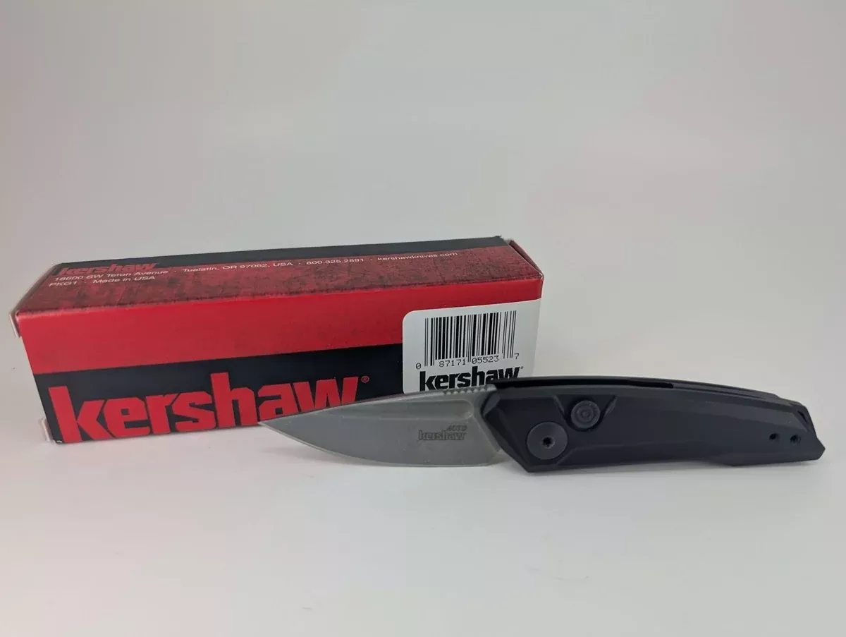 *Consignment* Kershaw Launch 9 Black Auto Folding Knife