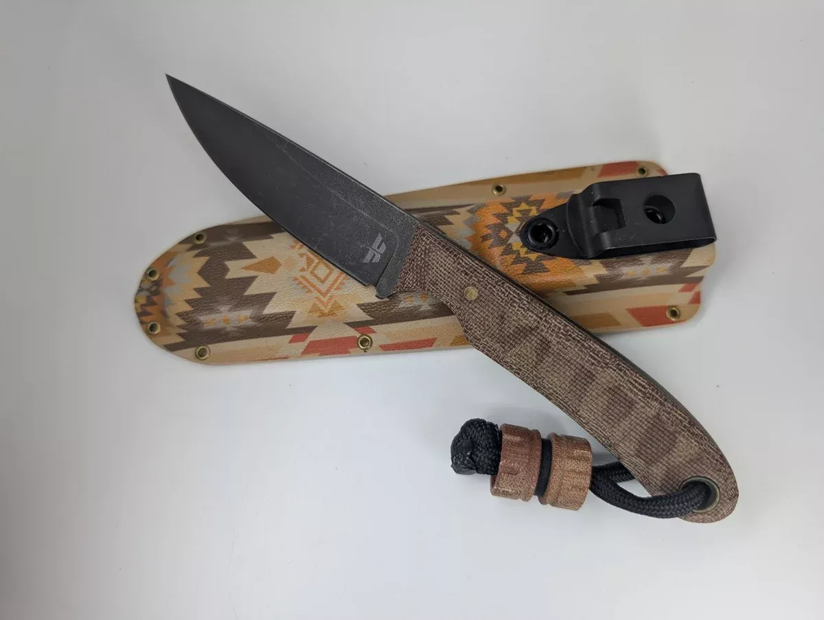 *Consignment* Knives by Nuge “Chickpea” Micarta Fixed Blade Knife