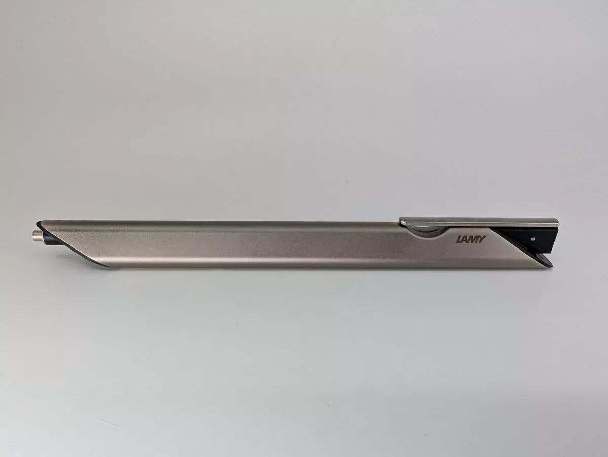 *Consignment* Lamy Dialogue 1 Triangular Titanium Ballpoint Pen