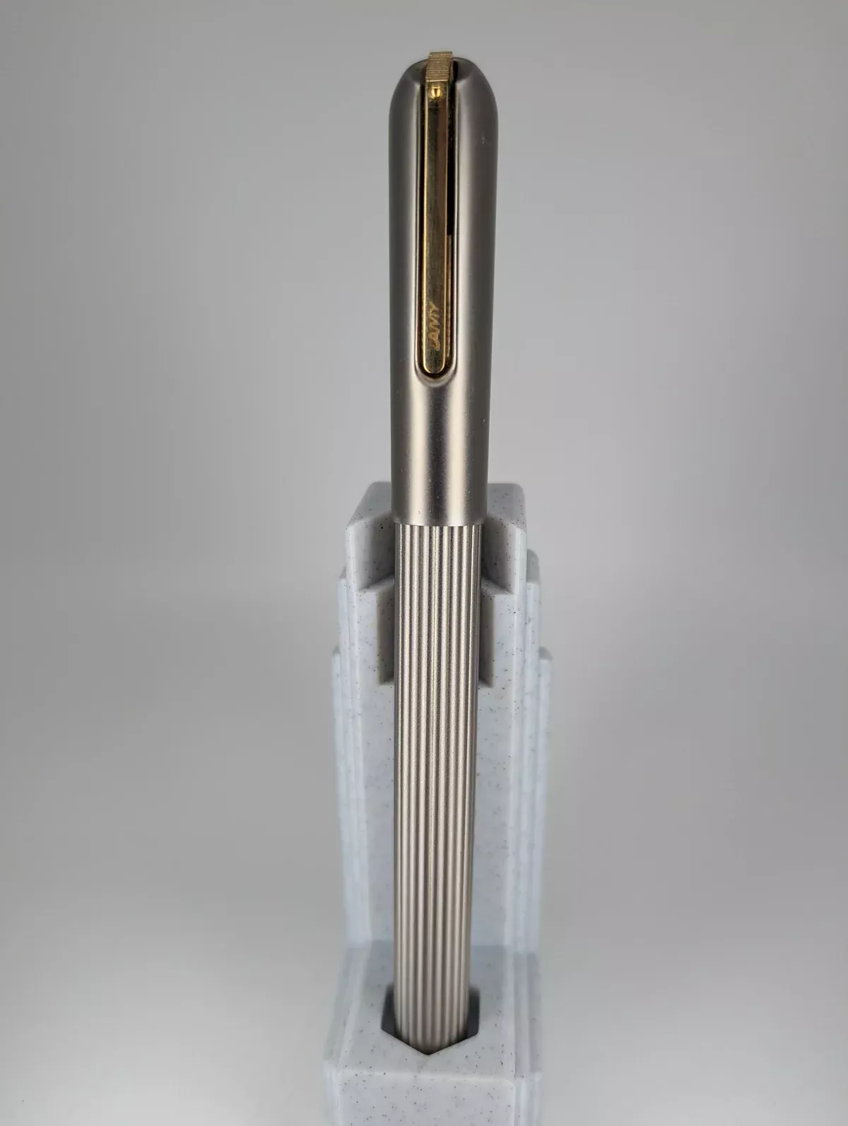 *Consignment* Lamy Persona Titanium Fountain Pen 14k Gold Broad Nib