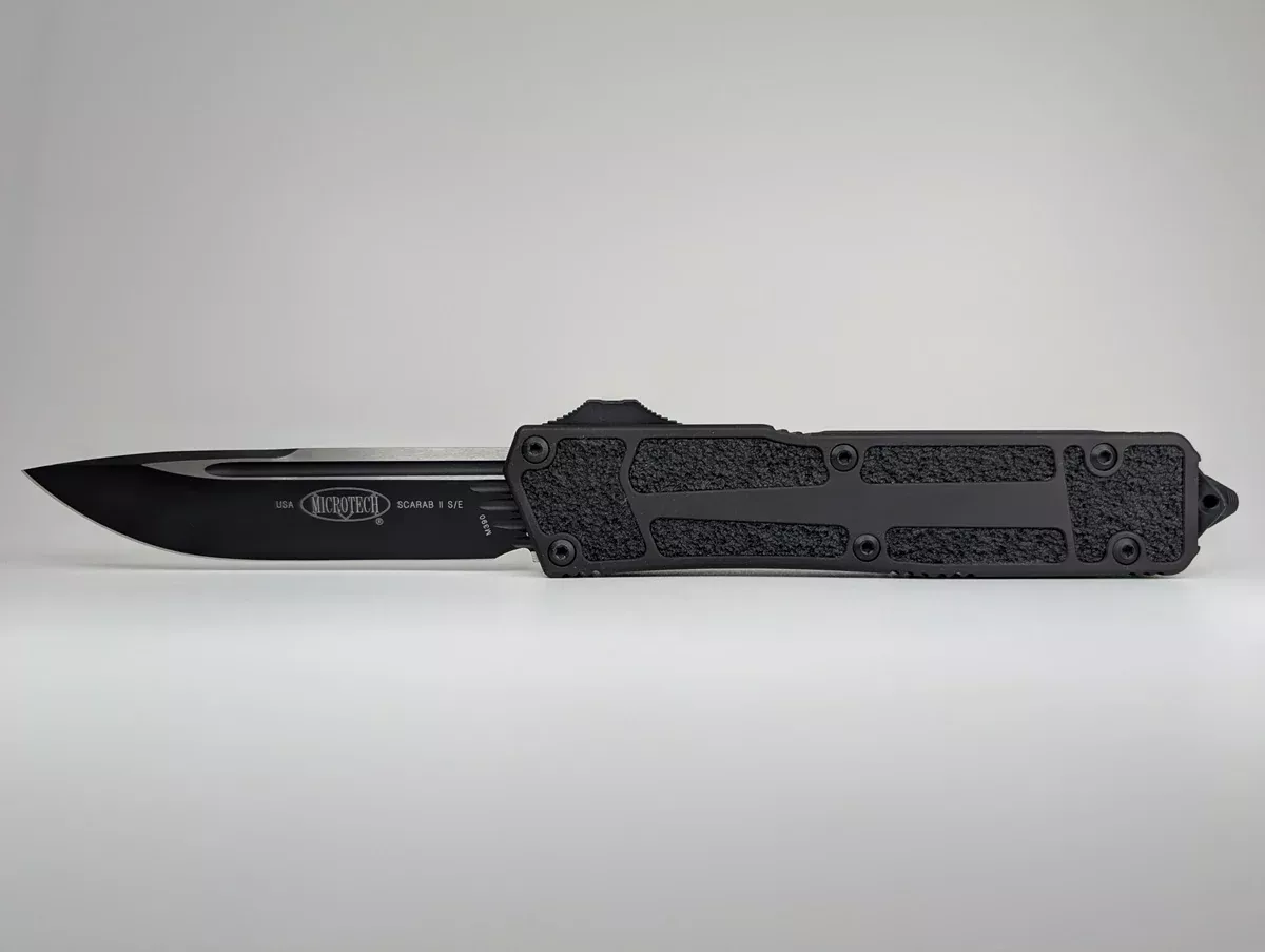 *Consignment* Microtech Scarab II Grenade Out the Front Knife
