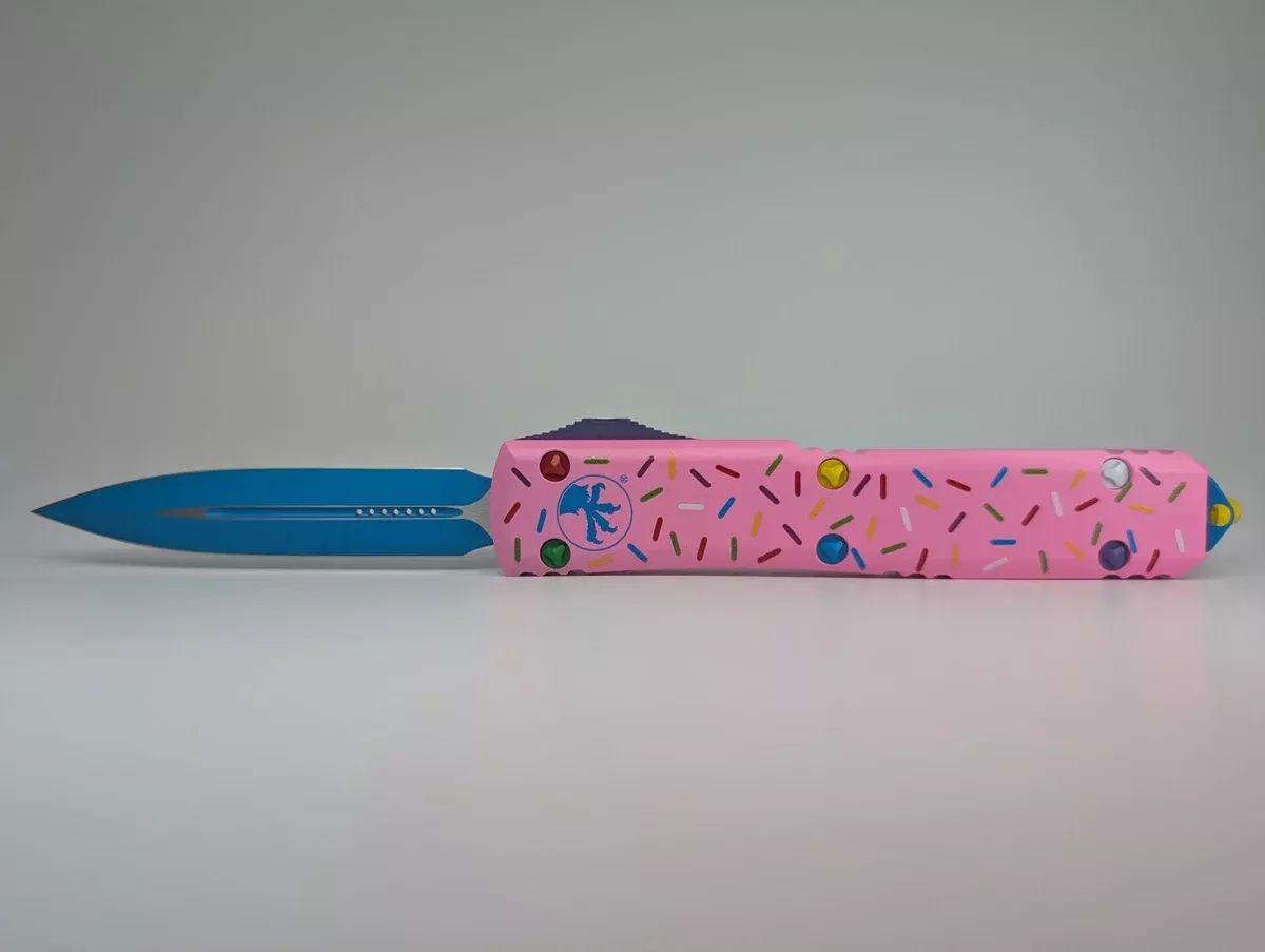 *Consignment* Microtech Ultratech D/E Dessert Warrior Out the Front Knife