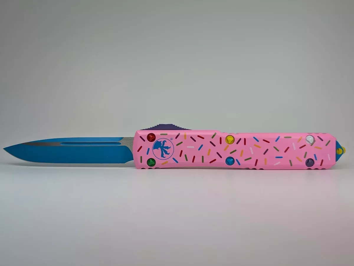 *Consignment* Microtech Ultratech S/E Dessert Warrior Out the Front Knife