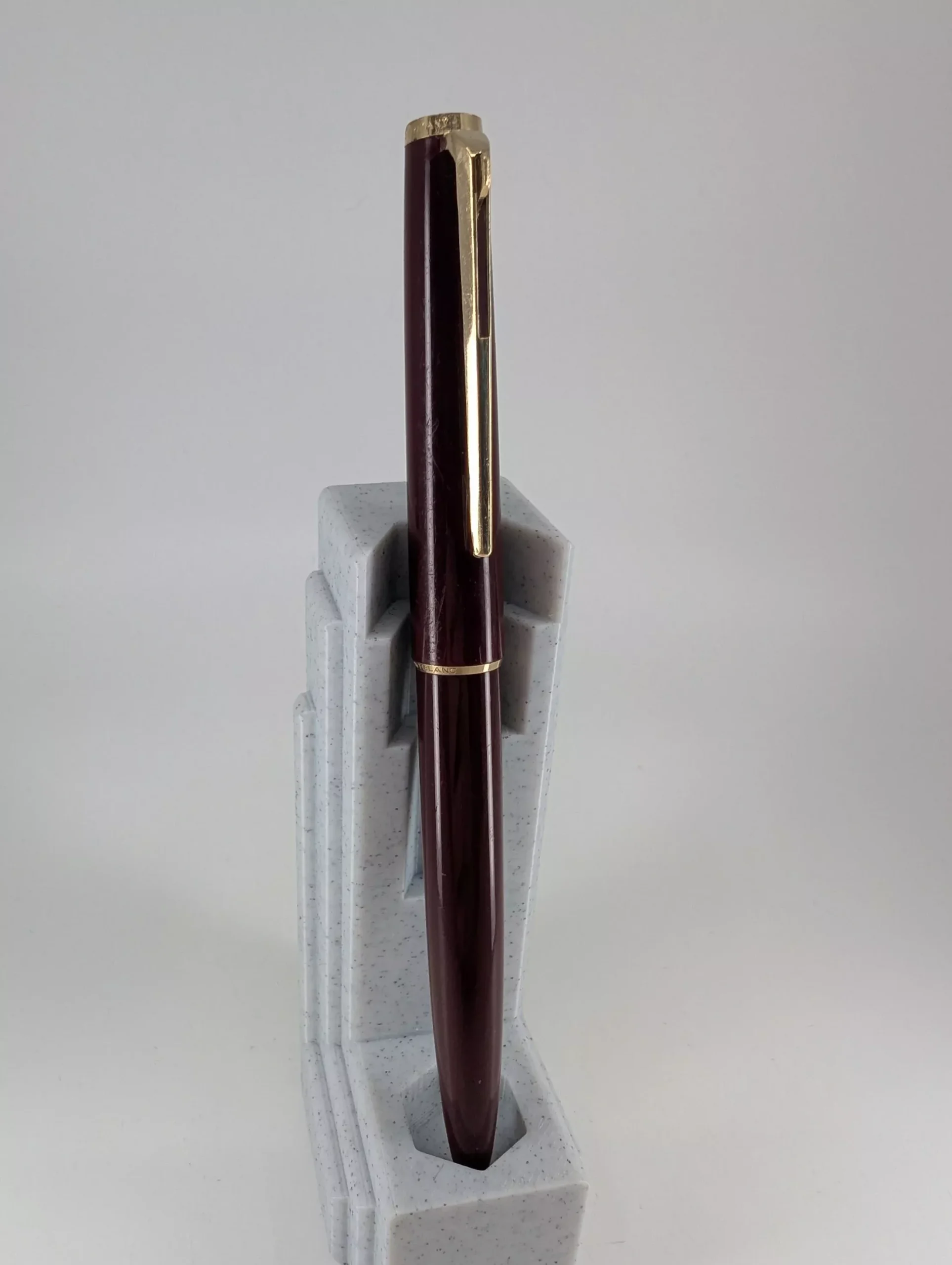 *Consignment* Montblanc 380 Bordeaux Ballpoint Pen Lever Mechanism