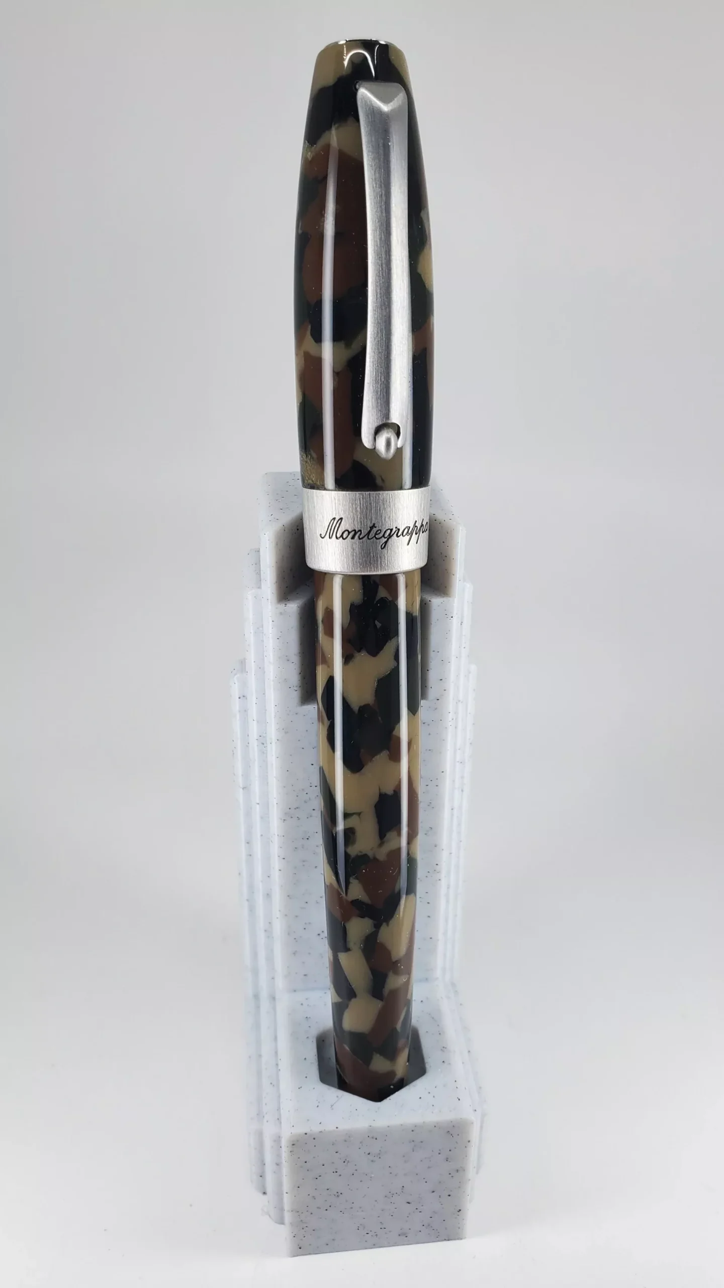*Consignment* Montegrappa Fortuna Camo Fountain Pen Medium Nib