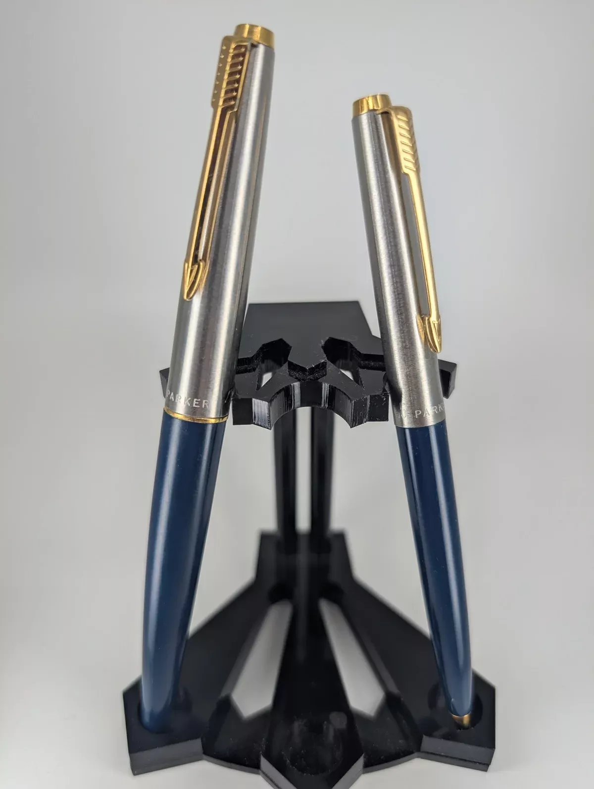 *Consignment* Parker 45 Blue Fountain Pen / Pencil Set