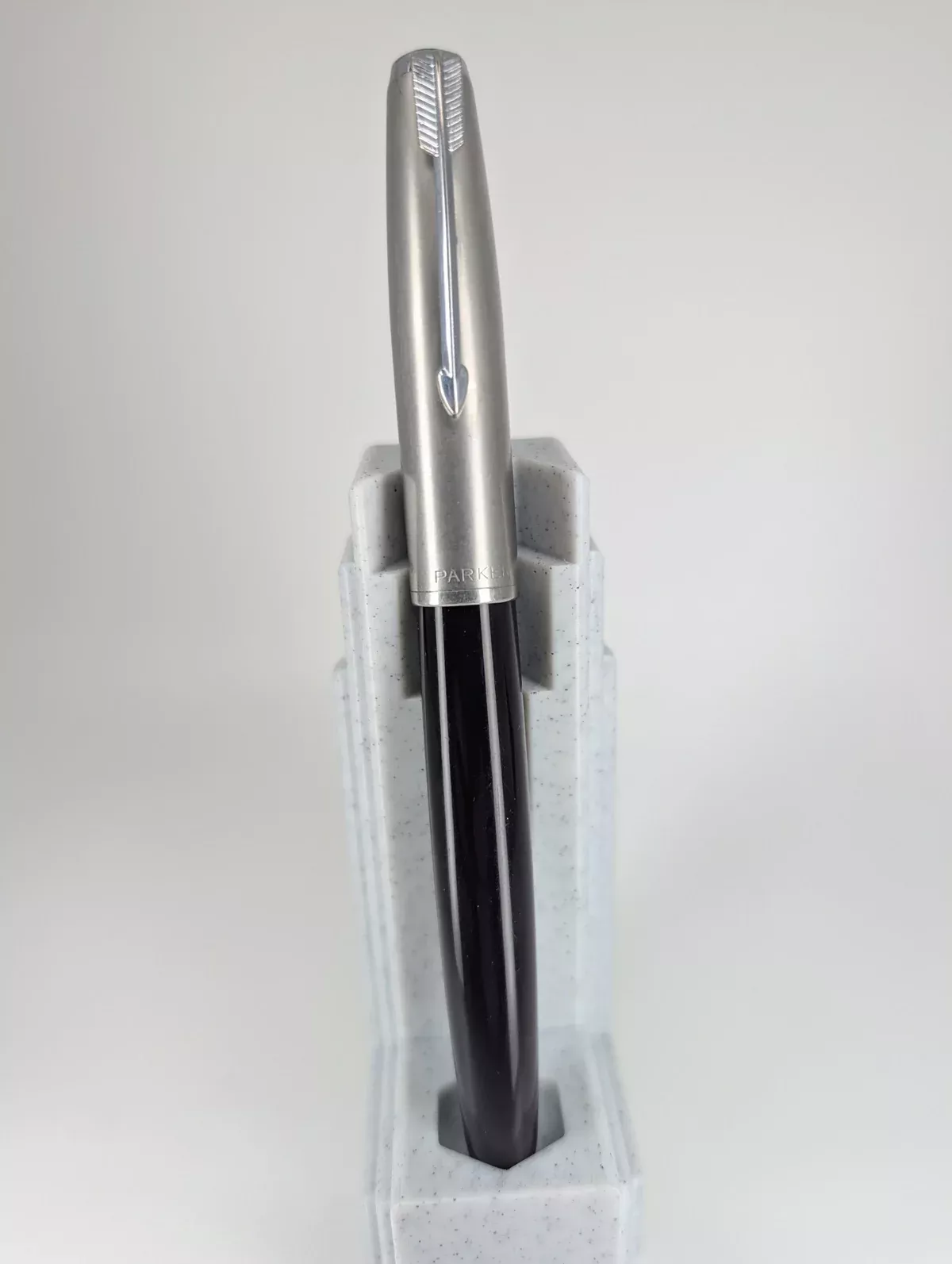*Consignment* Parker 51 Plum w/ Silver Fountain Pen