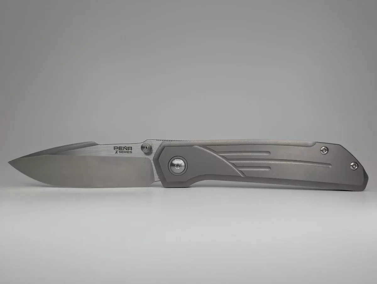 *Consignment* PeñaJB Stout / X Series Mula Framelock Folding Knife