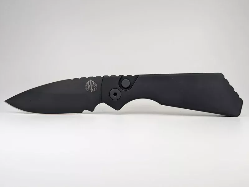 *Consignment* Protech Strider PT+ Black DLC Magnacut Auto Folding Knife