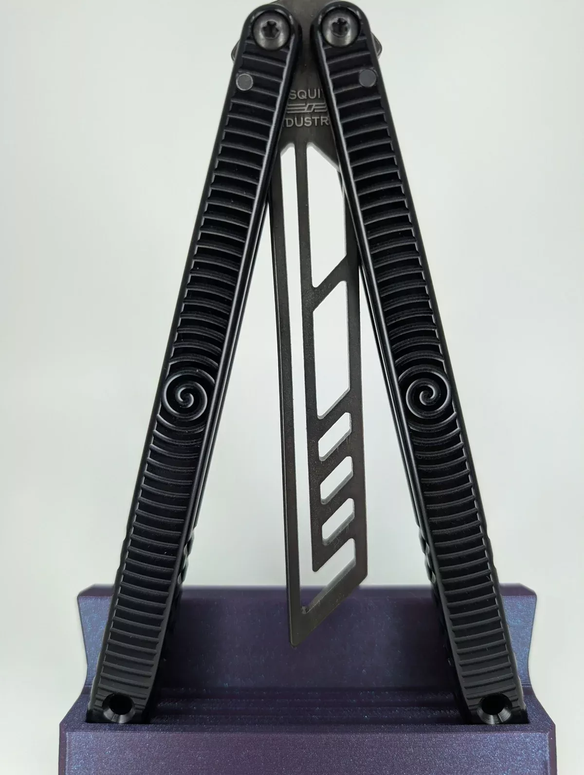 *Consignment* Squid Industries Krake Raken Trainer Inked Black Blade Show 2023 #12 of 25